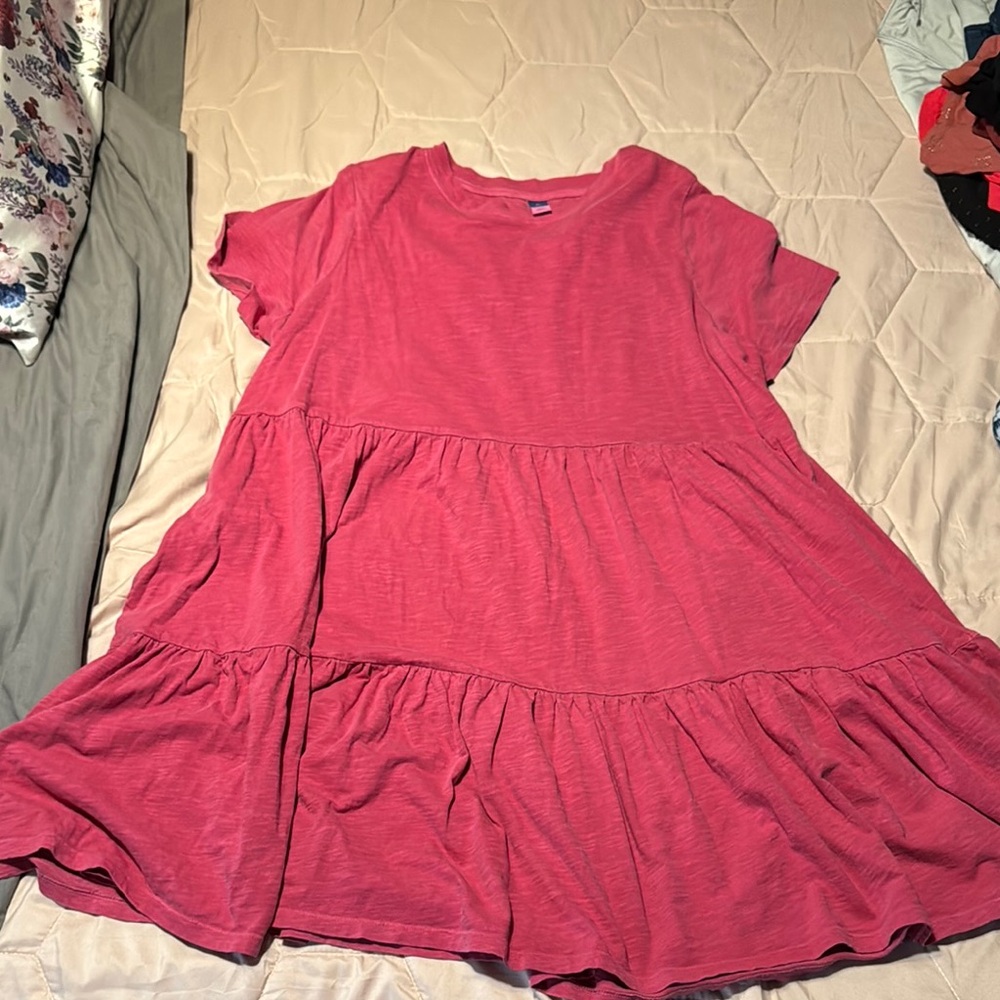 Old Navy Tiered Dress with Pockets